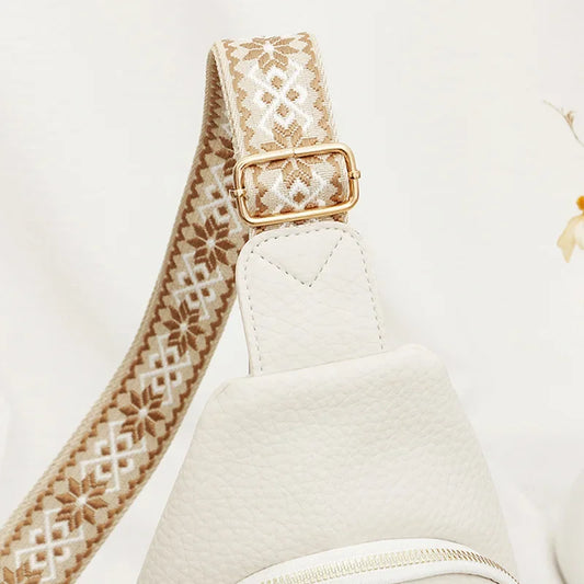 Fashionable Soft Leather Crossbody Bag Women's Backpack Retro Style Internal Zipper Pocket PU Material Non-AE Brand Origin