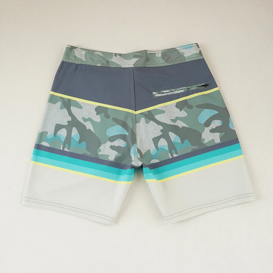 Strandshorts voor heren Surfzwemstrandshorts Rekbaar Sneldrogend Waterdicht Ademend Sportzwembroek Bermuda
