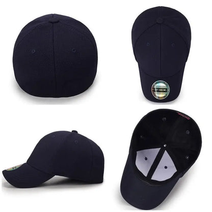 New Stretch Fitted Full Closed Elasticity Flexible Flex Hiphop Caps Hats Fit Visor Baseball Snapback Blank Solid Era Men Women