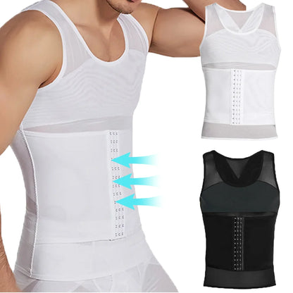 Mannen Compressiekleding Bodybuilding Mesh Vest Gym Fitness Sweatshirt Mannelijke Trainingspak Homme Atletische Tops Workout Tank Tops