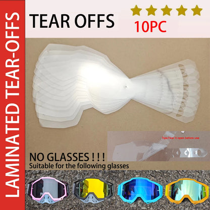 100-motorbril Stofdichte racebril Winddicht voor heren en dames Motocross Fietsen Skiën Outdoor Off-road fietsbril