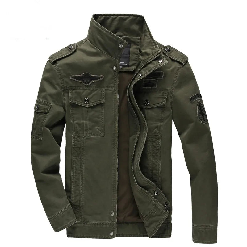 Nieuwe 2023 Casual Militaire Militaire Jas Mannen Plus Size M-6XL Jaqueta masculina Luchtmacht een Lente & Herfst Cargo Heren jassen Jas