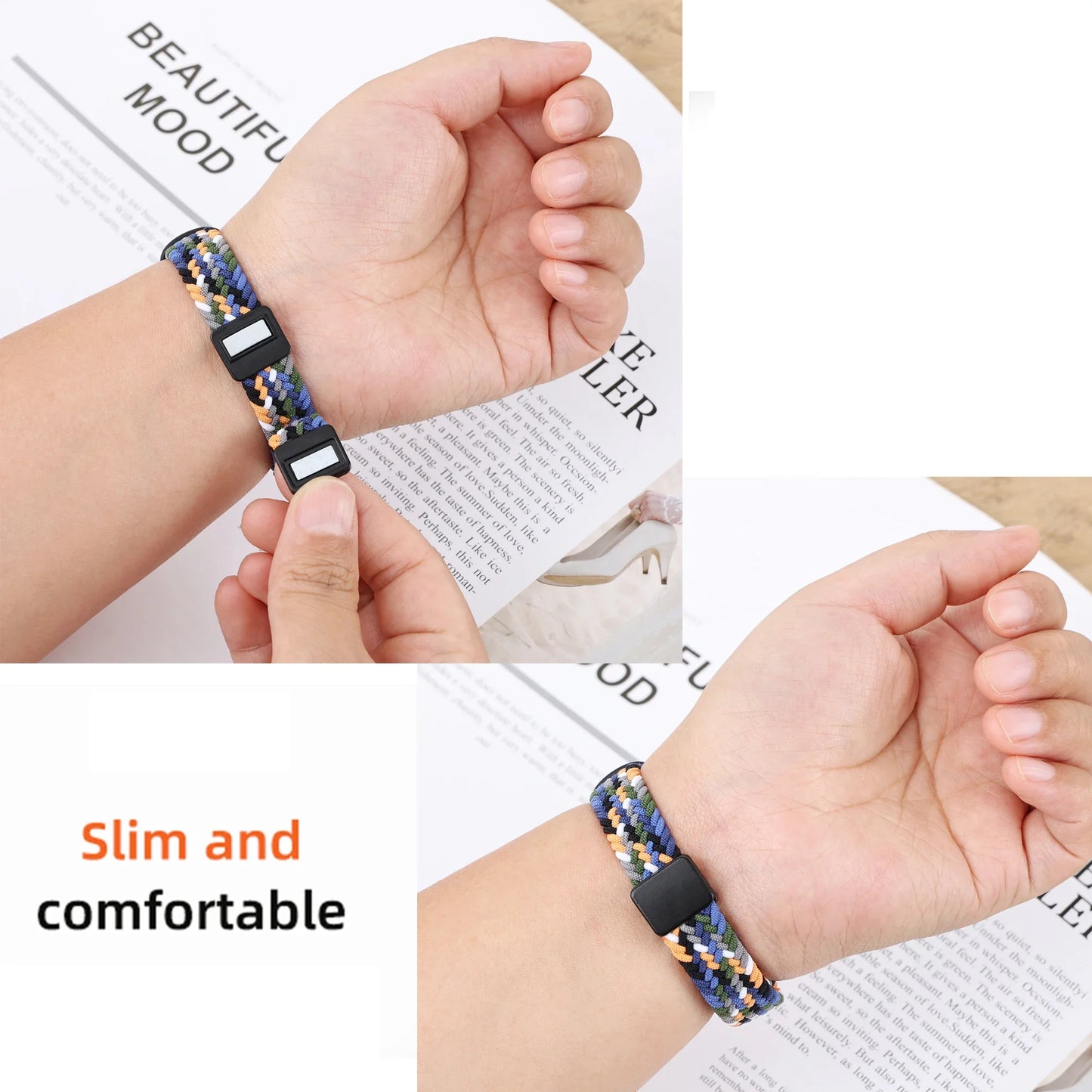 Nylon Strap for Xiaomi Mi Band 9/8 High Quality Breathable Sports Wristband Accessories for Mi Band 10 9 NFC Replace Watchband