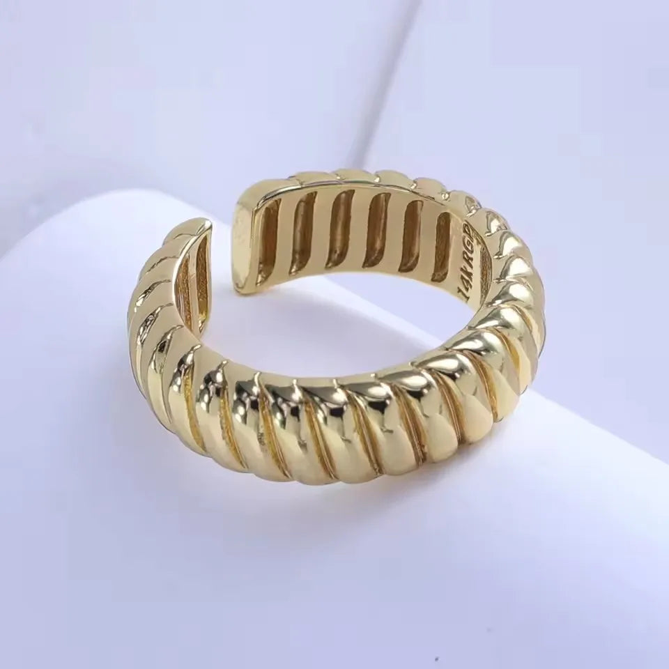 VENTFILLE 925 Sterling Silver Flower Lace Ring Korean Fashion Opening Inlaid CZ Adjustable Rings Valentine's Day Gift