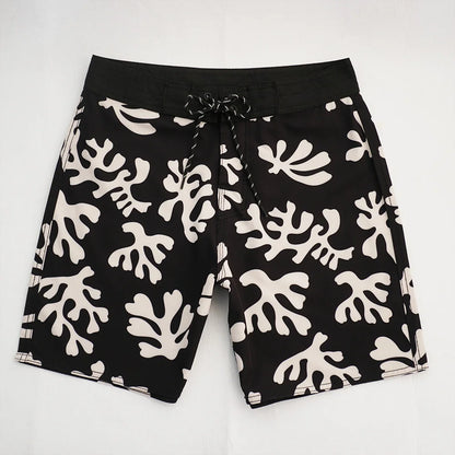 Strandshorts voor heren Surfzwemstrandshorts Rekbaar Sneldrogend Waterdicht Ademend Sportzwembroek Bermuda