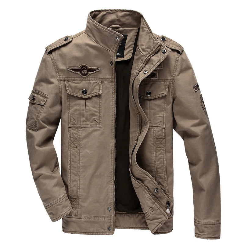 Nieuwe 2023 Casual Militaire Militaire Jas Mannen Plus Size M-6XL Jaqueta masculina Luchtmacht een Lente & Herfst Cargo Heren jassen Jas