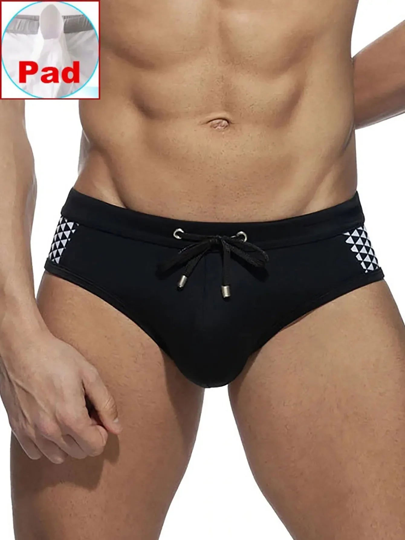 Push-Up Badmode Mannen Zwemmen Bikni Slips Sexy Verwijderbare Pad Zwembroek Ondergoed Strand Surfshort Badpak