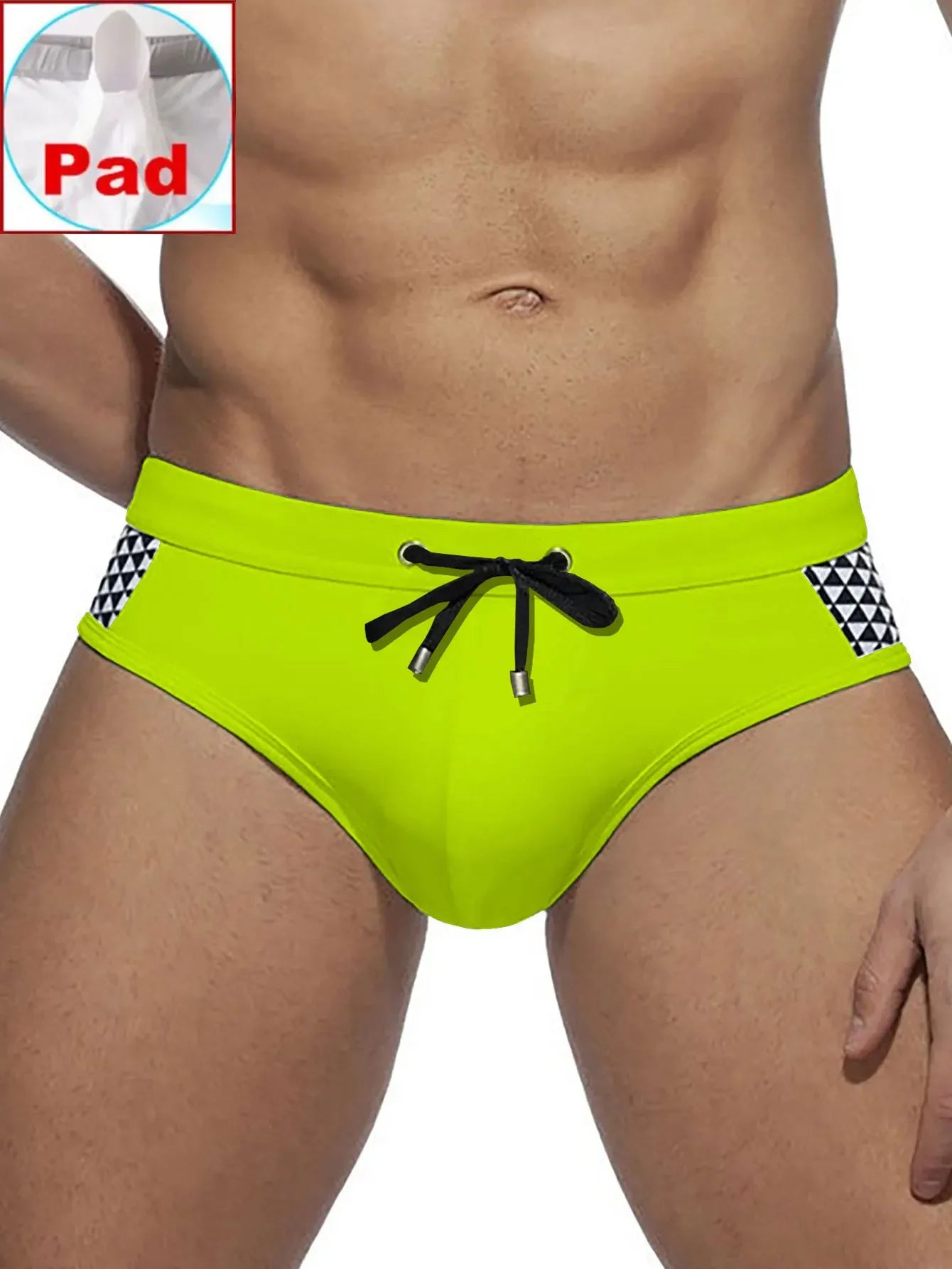 Push-Up Badmode Mannen Zwemmen Bikni Slips Sexy Verwijderbare Pad Zwembroek Ondergoed Strand Surfshort Badpak