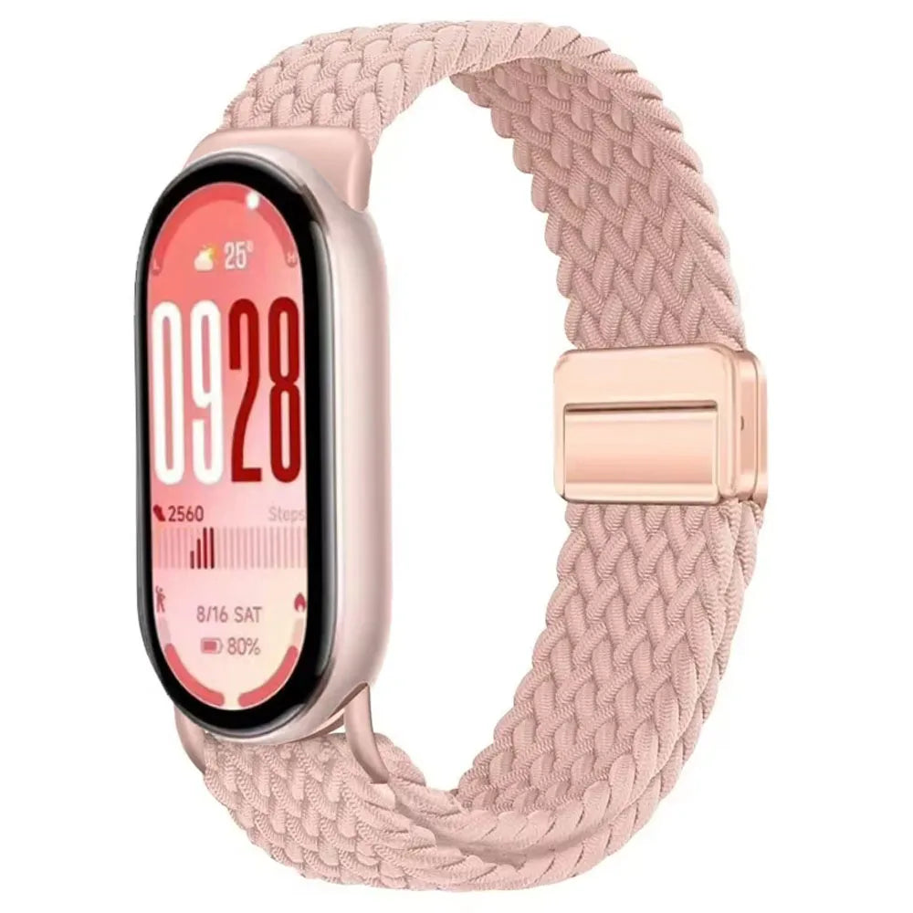 Nylon Strap for Xiaomi Mi Band 9/8 High Quality Breathable Sports Wristband Accessories for Mi Band 10 9 NFC Replace Watchband
