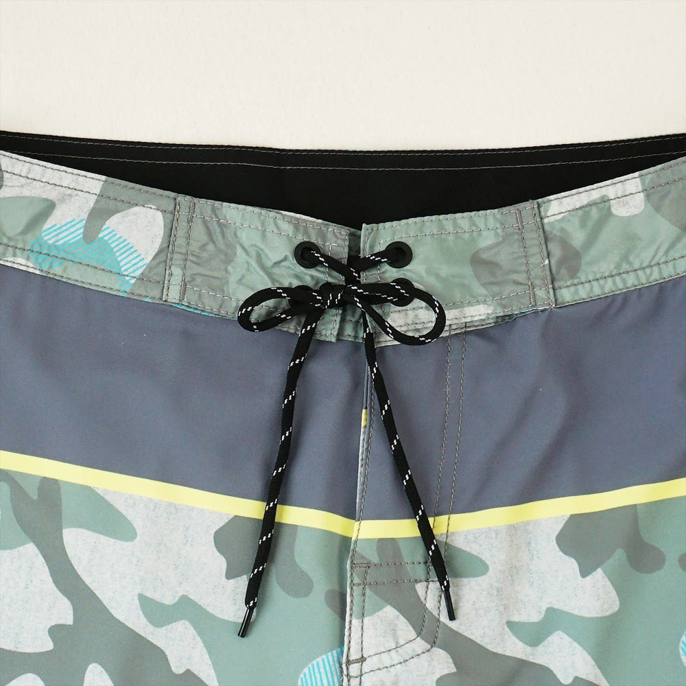 Strandshorts voor heren Surfzwemstrandshorts Rekbaar Sneldrogend Waterdicht Ademend Sportzwembroek Bermuda