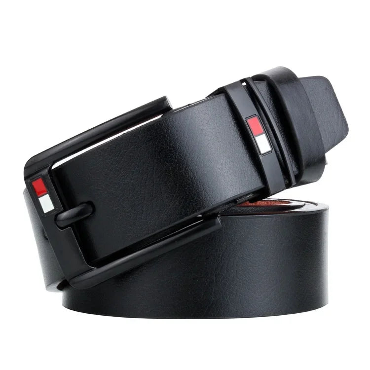 Riem voor Mannen 2024 Beroemde Luxe Merk Ontwerp PU Leer Klassieke Legering Pins Gesp Taille Riemen Punk voor Jeans Leisure Tailleband