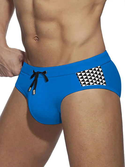 Push-Up Badmode Mannen Zwemmen Bikni Slips Sexy Verwijderbare Pad Zwembroek Ondergoed Strand Surfshort Badpak