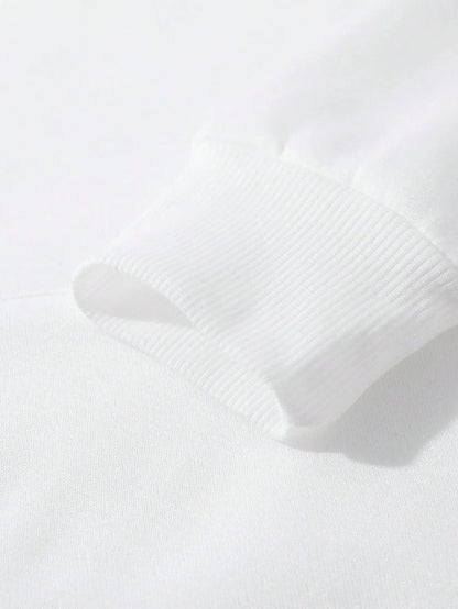 Rose Butterfly Impossible Letter Grafische Print Dames Sweatshirt Mode Warme Capuchon Losse Casual Hoodies Fleece Zachte Kleding