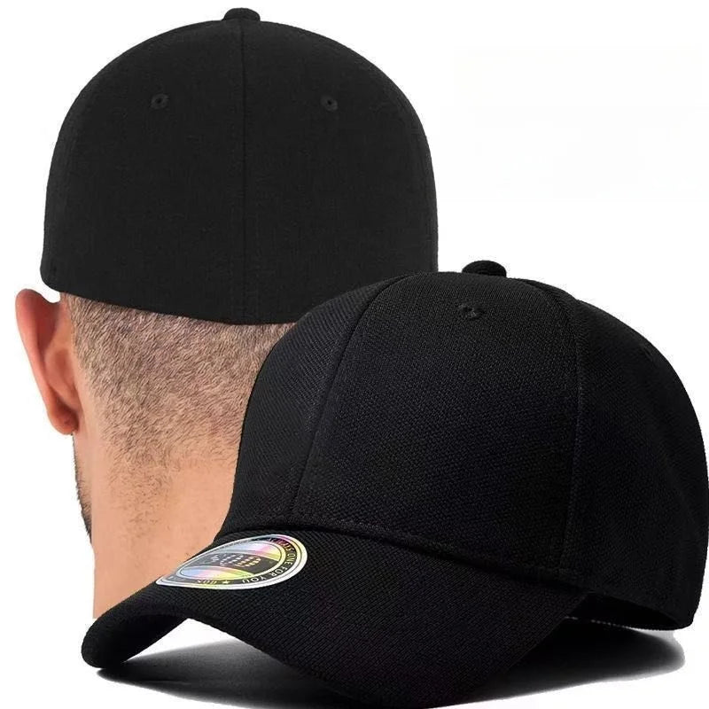 New Stretch Fitted Full Closed Elasticity Flexible Flex Hiphop Caps Hats Fit Visor Baseball Snapback Blank Solid Era Men Women