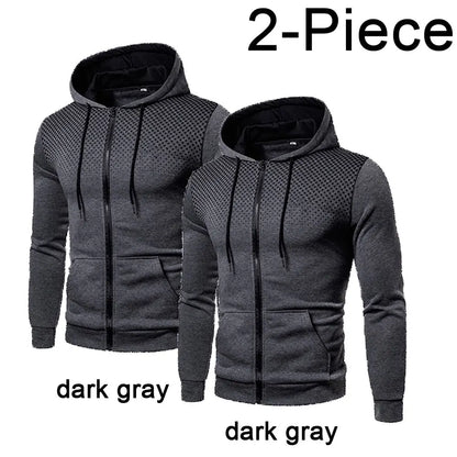 Mens Hoodie Zip Up Hoodie Sweatshirt Graphic Zipper Pocket Polka Pot Print Sports Outdoor Casual Daily Hoodies Slim Sweatshirts
